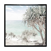 A La Mode Studio Pandanus III Framed Canvas Wall Art