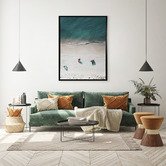 A La Mode Studio All Time Summer Framed Canvas Wall Art
