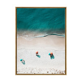A La Mode Studio All Time Summer Framed Canvas Wall Art