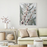 A La Mode Studio Hakea Flowers Framed Canvas Wall Art