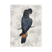 A La Mode Studio Tropical Cockatoo Framed Canvas Wall Art