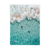 A La Mode Studio Hang Ten Framed Canvas Wall Art