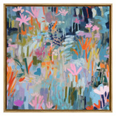 A La Mode Studio Summer's Whisper Framed Canvas Wall Art