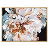 A La Mode Studio Layered Petals Framed Canvas Wall Art