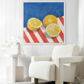 A La Mode Studio Positano Canvas Wall Art