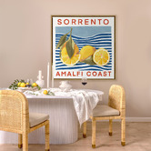 A La Mode Studio Sorrento Canvas Wall Art