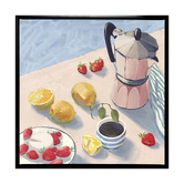 A La Mode Studio Caffettiera Canvas Wall Art