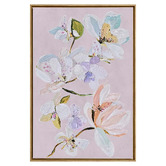 A La Mode Studio Petal Serenade II Canvas Wall Art