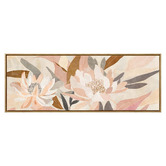 A La Mode Studio Honeygold Framed Canvas Wall Art