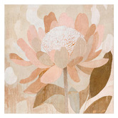 A La Mode Studio Warm Botanica Canvas Wall Art
