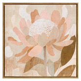 A La Mode Studio Warm Botanica Canvas Wall Art