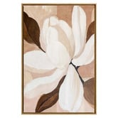 A La Mode Studio Vanilla Leaves I Canvas Wall Art