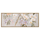 A La Mode Studio Bloomfall Framed Canvas Wall Art