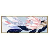 A La Mode Studio Blooms in the Breeze Framed Canvas Wall Art