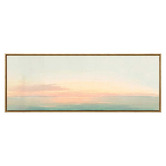A La Mode Studio Pastel Sunrise Framed Canvas Wall Art