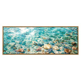 A La Mode Studio River Jewels Framed Canvas Wall Art