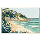 A La Mode Studio Secret Cove Canvas Wall Art