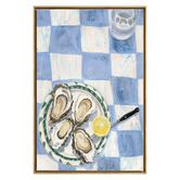 A La Mode Studio Oysters at Noon Canvas Wall Art