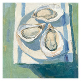 A La Mode Studio Oyster Hour Canvas Wall Art