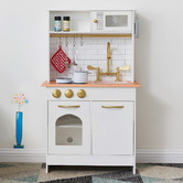 Bay Shore Living Teamson Kids Little Chef Boston Modern Play Kitchen
