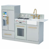 Bay Shore Living Teamson Kids Little Chef Chelsea Modern Play Kitchen