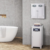 Bay Shore Living Dawson 2 Door Bathroom Cabinet