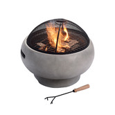 Bay Shore Living Round Stone Fire Pit