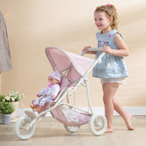 Bay Shore Living Olivia's Little World Princess Twin Jogging Baby Doll Stroller