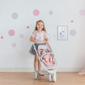 Bay Shore Living Olivia&#039;s Little World Princess 2-in-1 Baby Doll Stroller