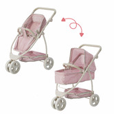 Bay Shore Living Olivia&#039;s Little World Princess 2-in-1 Baby Doll Stroller