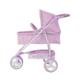 Bay Shore Living Olivia&#039;s Little World Princess Twinkle Stars 2-in-1 Baby Doll Stroller