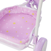 Bay Shore Living Olivia&#039;s Little World Princess Twinkle Stars 2-in-1 Baby Doll Stroller