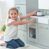 Bay Shore Living Teamson Kids Little Chef Chelsea Modern Play Kitchen