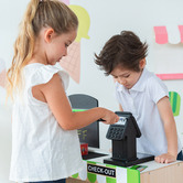 Bay Shore Living Teamson Kids Cashier Austin Play Market Stand
