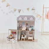 Bay Shore Living White &amp; Grey Marcia Doll House