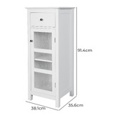 Bay Shore Living Annalise 1 Door Bathroom Cabinet