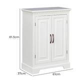 Bay Shore Living Bettina 2 Door Bathroom Cabinet