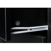 Mikasa Furniture 178cm Black Zanda TV Unit