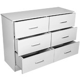 Mikasa Furniture 6 Drawer Lowboy