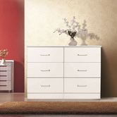 Mikasa Furniture 6 Drawer Lowboy