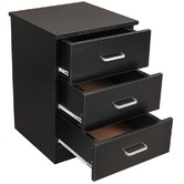 Mikasa Furniture Grace 3 Drawer Bedside Table