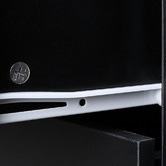 Mikasa Furniture 178cm Black Zanda TV Unit