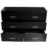 Mikasa Furniture 6 Drawer Lowboy