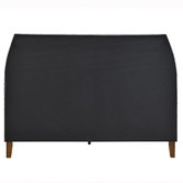 Mikasa Furniture Light Grey Pollino Velvet Bed