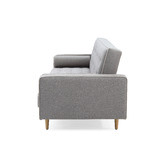 Mikasa Furniture Grey Amelia 3 Seater Sofa Bed