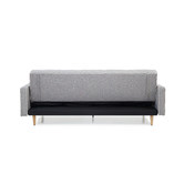 Mikasa Furniture Grey Amelia 3 Seater Sofa Bed