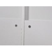 Mikasa Furniture Talinis 4 Door 4 Drawer Mirrored Wardrobe