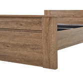 Mikasa Furniture Dark Oak Maddington Bed Frame