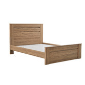 Mikasa Furniture Dark Oak Maddington Bed Frame | Temple & Webster