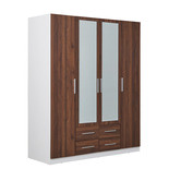 Mikasa Furniture Talinis Wardrobe With Mirrored Doors